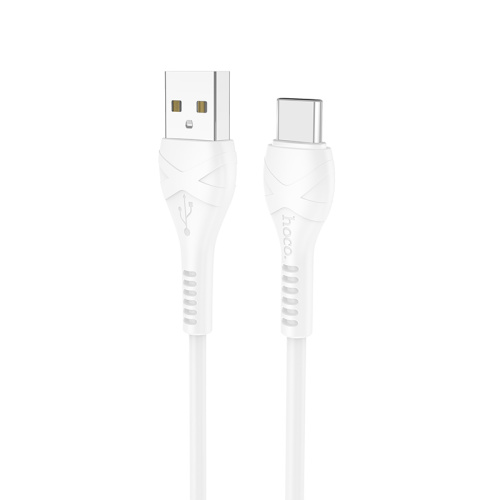 USB to Type C "HOCO" X37 3,0A 0,5M (Цвет: белый)  фото 5