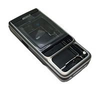 Nokia 3230 - Корпус в сборе (Цвет: серебро/черный)