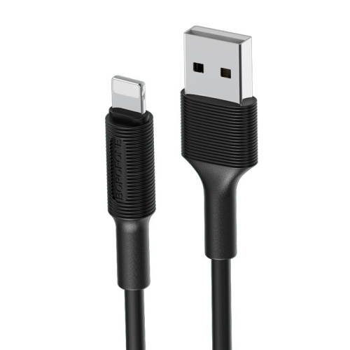 USB для IP Lighting "Borofone" BX1 1M (черный)  фото 4