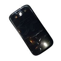 Samsung i9300 Galaxy S3 - Задняя крышка (Цвет: черный)