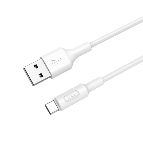 USB to Type C "HOCO" X25 3.0A 1M (Цвет: белый)  фото 5