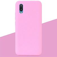 Панель для Samsung A02/M02 (A022/M022) силиконовая (Цвет: розовый)