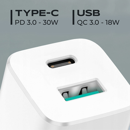 СЗУ с USB выходом PD 3A/25W Samsung EP-TA800 (тех.упак.)  белый фото 4