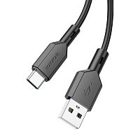 USB to Type C "BOROFONE" BX70 3.0A 1M (Цвет: черный)