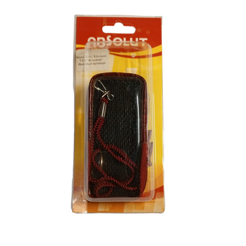 Кожаный чехол для телефона Sony Ericsson T230 "Alan-Rokas" серия "Absolut" (кр.крокодил) натур. кожа фото 2