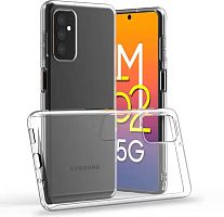 Панель для Samsung M52 силиконовая 0.6 мм (Цвет: прозрачный)