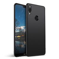Панель для Huawei Y9 (2019) силиконовая (Цвет: черный)