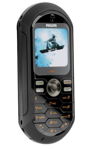 Кожаный чехол для телефона Philips 350 "Alan-Rokas" серия "Absolut" натуральная кожа фото 5