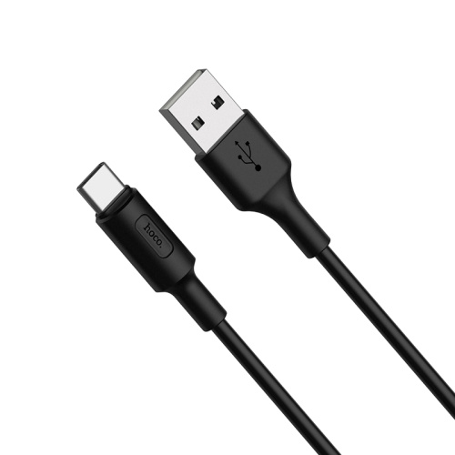 USB to Type C "HOCO" X25 3.0A 1M (Цвет: черный)  фото 5
