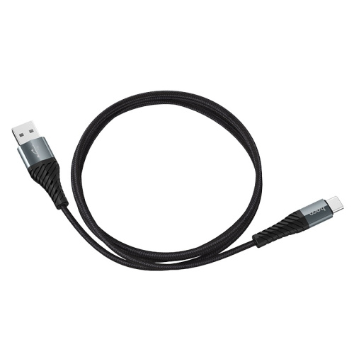 USB to Type C "HOCO" X38 1M (Цвет: черный)  фото 5