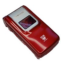 Samsung S200 - Корпус в сборе (Цвет: красный)