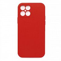Панель для Huawei Honor X8 силиконовая Silky soft-touch (Цвет: красный)