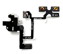 Шлейф для iPhone 4 с коннектором аудио-входа (Цвет: белый)