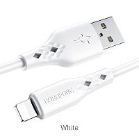 USB для IP Lighting "Borofone" BX48 1M (белый) 