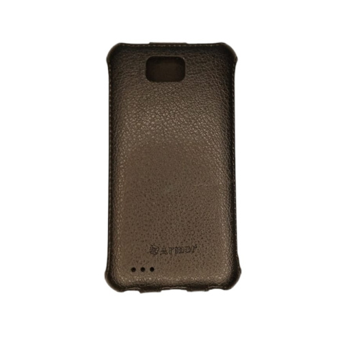Чехол-книжка для Samsung i8750 Ativ S (Цвет: черный) вертикальный чехол-флип фото 4