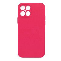 Панель для Huawei Honor X8 силиконовая Silky soft-touch (Цвет: ярко-розовый)