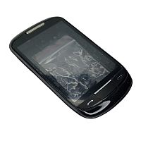 Samsung S3850 Corby II - Корпус в сборе (Цвет: черный), Класс AAA