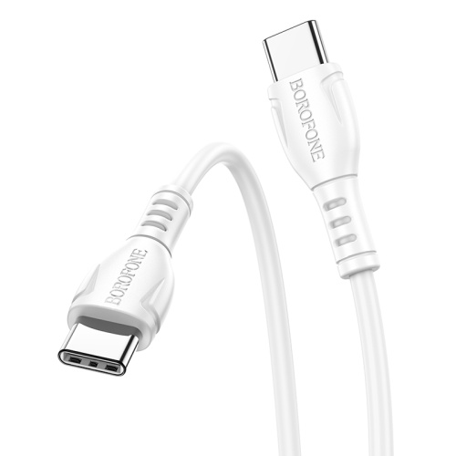 USB для Type-C/Type-C "Borofone" BX51 3.0A 60w 1m белый фото 3