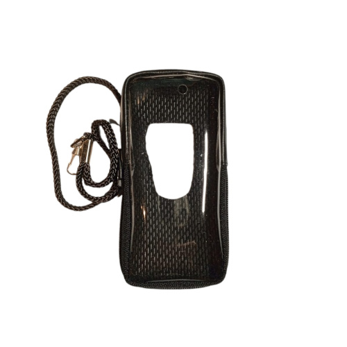 Кожаный чехол для телефона Nokia 6681 "Alan-Rokas" серия "Absolut" (черный) натуральная кожа фото 3
