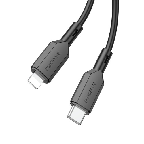 USB для IP Lighting "Borofone" BX70 1M (черный)  фото 5