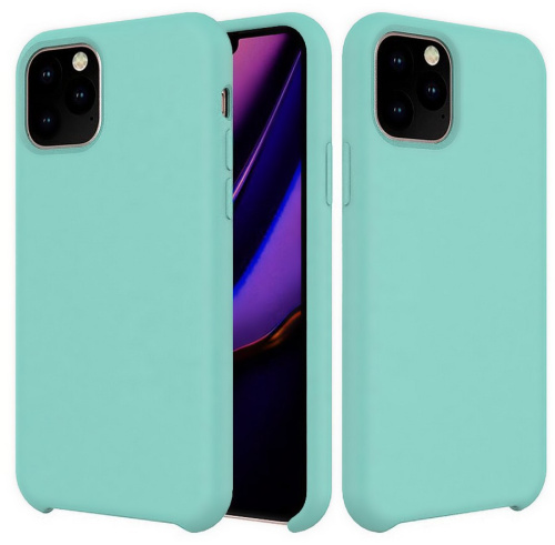 Панель для IP 11 Pro силиконовая Silicone Case (Цвет: мята)