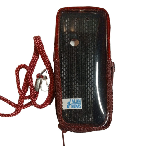 Кожаный чехол для телефона Nokia 6230 "Alan-Rokas" серия "Absolut" (красный) натуральная кожа фото 3