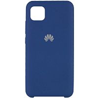 Панель для Huawei Honor 9S/Y5p силиконовая Silky soft-touch (Цвет: темно-синий)