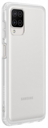 Панель для Samsung A12/M12 (A125/M127) силиконовая 0.6 mm (Цвет: прозрачный)