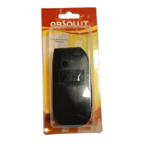 Кожаный чехол для телефона Motorola V500 "Alan-Rokas" серия "Absolut" натуральная кожа фото 2