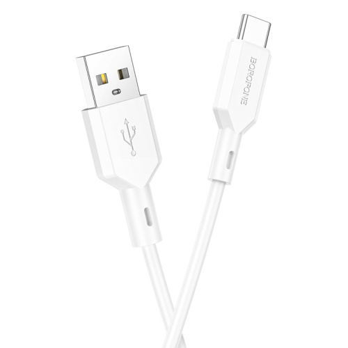 USB to Type C "BOROFONE" BX70 3.0A 1M (Цвет: белый) 