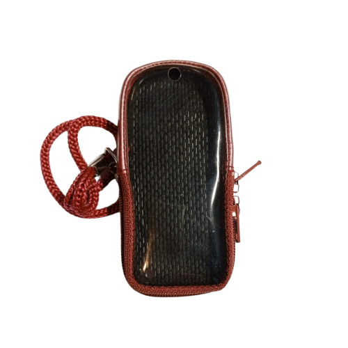Кожаный чехол для телефона Siemens A65 "Alan-Rokas" серия "Absolut" (розовый) натуральная кожа фото 3