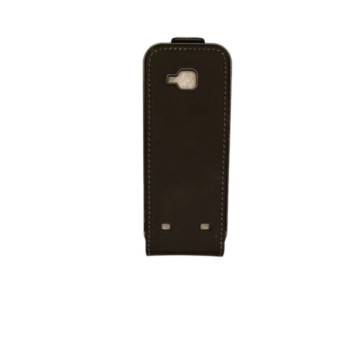 Чехол-книжка для Nokia C5-00 (Цвет: черный) вертикальный чехол-флип фото 2