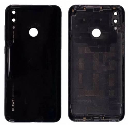 Huawei Y7 (2019) (DUB-LX1) - Задняя крышка (Цвет: черный)