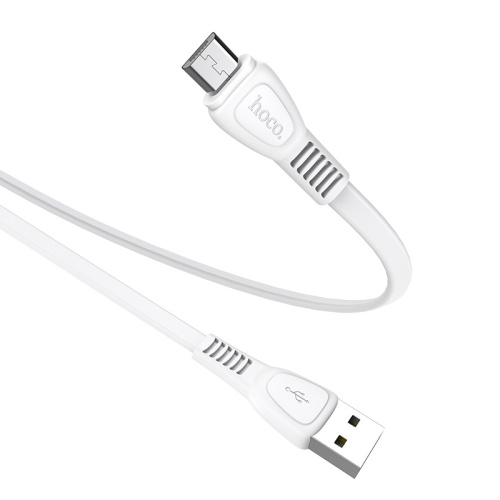 USB micro USB "HOCO" X40 Noah 1M 2.4A (Цвет: белый)  фото 6