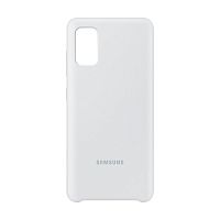 Панель для Samsung A41 (A415) силиконовая Silky soft-touch (Цвет: белый)
