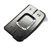 Клавиатура для Nokia 6500 slide верхняя функциональная (серебро)