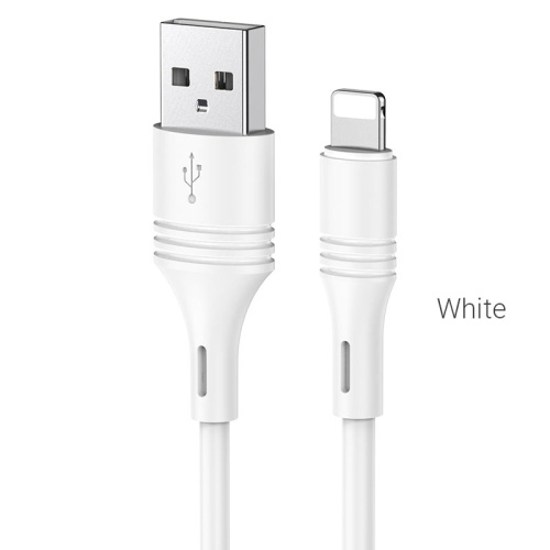 USB для IP Lighting "Borofone" BX43 1M (белый) 