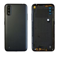Samsung A015 Galaxy A01 - Задняя крышка (Цвет: черный) 