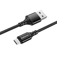 USB micro USB "BOROFONE" BX54 1M (черный) 