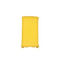 Чехол-книжка для Nokia 520/525 Lumia (Цвет: желтый) вертикальный чехол-флип