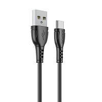 USB to Type C "BOROFONE" BX51 3.0A 1M (Цвет: черный) 