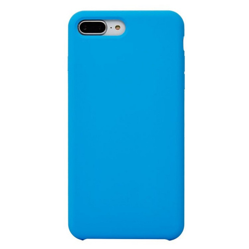 Панель для IP 7 Plus/8 Plus силиконовая Silicone Case (Цвет: голубой)