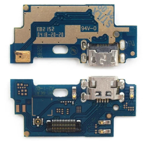 Шлейф для Asus Zenfone Max M1 (ZB555KL) на системный разъем/микрофон