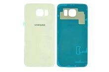 Samsung G920 Galaxy S6 - Задняя крышка (Цвет: белый)