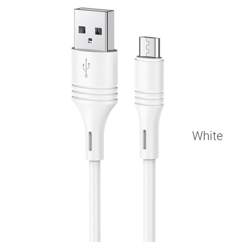 USB micro USB "BOROFONE" BX43 1M 2.4A (белый)