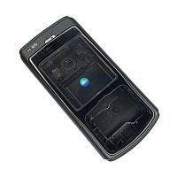 Nokia N70 - Корпус в сборе со средней частью (Цвет: черный) AAA