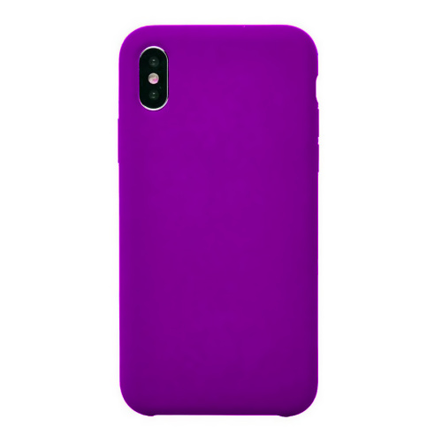 Панель для IP XR силиконовая Silicone Case (Цвет: фиолетовый)