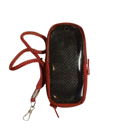 Кожаный чехол для телефона Siemens A65 "Alan-Rokas" серия "Absolut" (красный) натуральная кожа фото 4