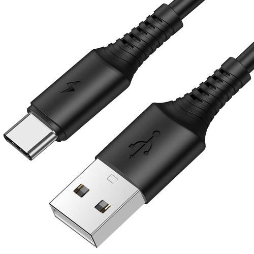 USB to Type C "BOROFONE" BX47 3.0A 1M (Цвет: черный)  фото 7