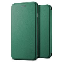 Чехол книжка для Huawei Nova Y70 боковой (Цвет: зеленый) 